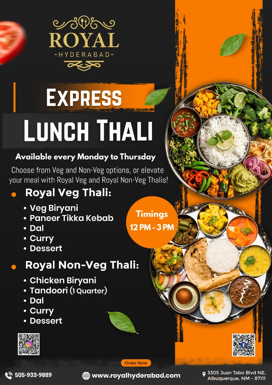 Express Lunch Thali